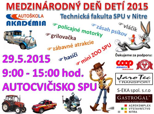 Dopravné MDD 2015 na TF SPU v Nitre